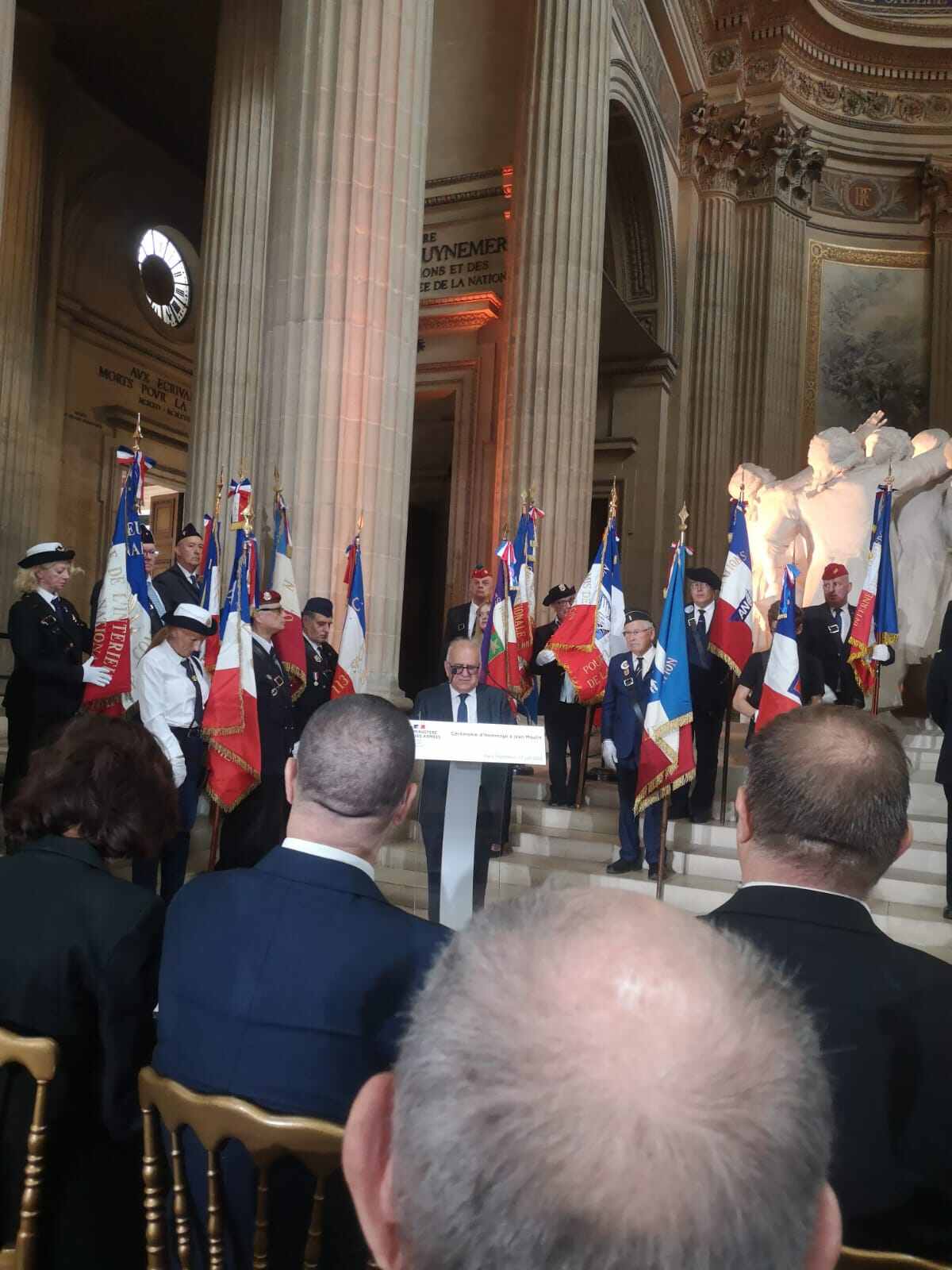 Discours au Panthéon